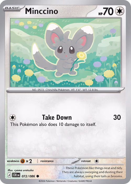 Minccino — Chaos Rising #72