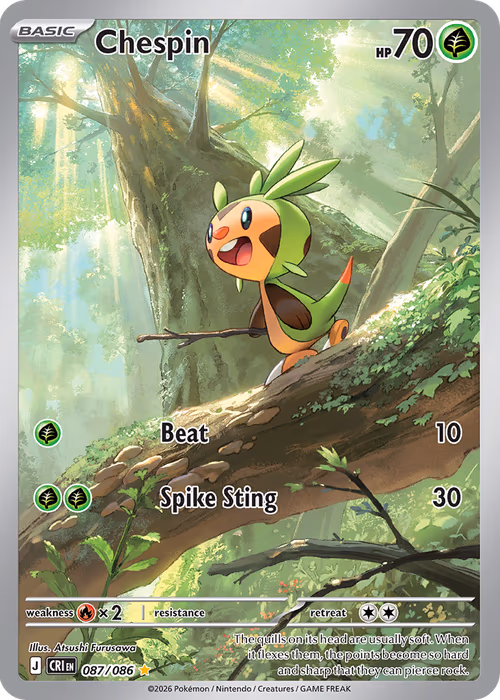 Chespin — Chaos Rising #87