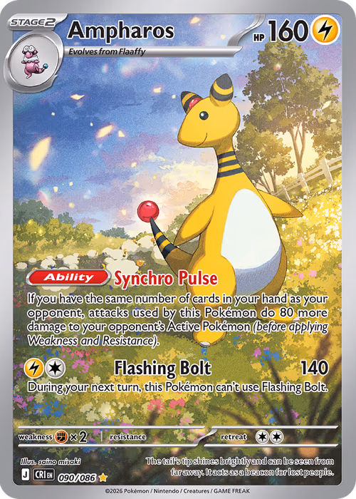 Ampharos — Chaos Rising #90