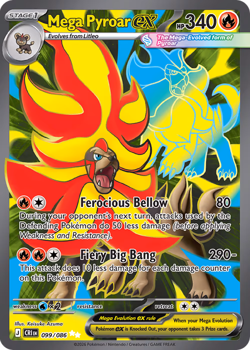 Mega Pyroar ex