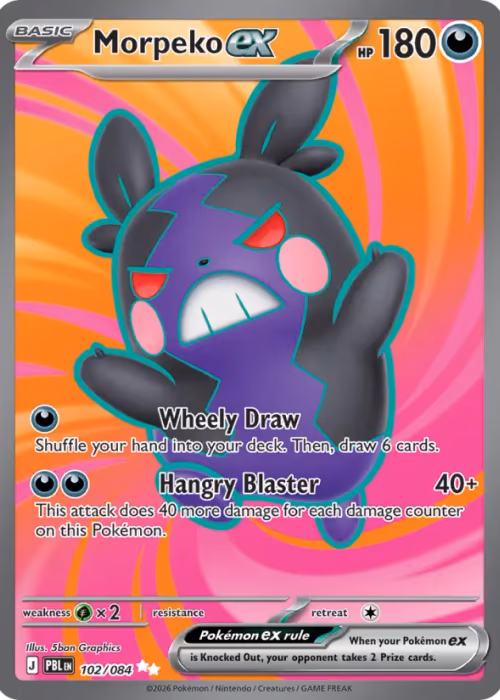 Morpeko ex — Pitch Black #102