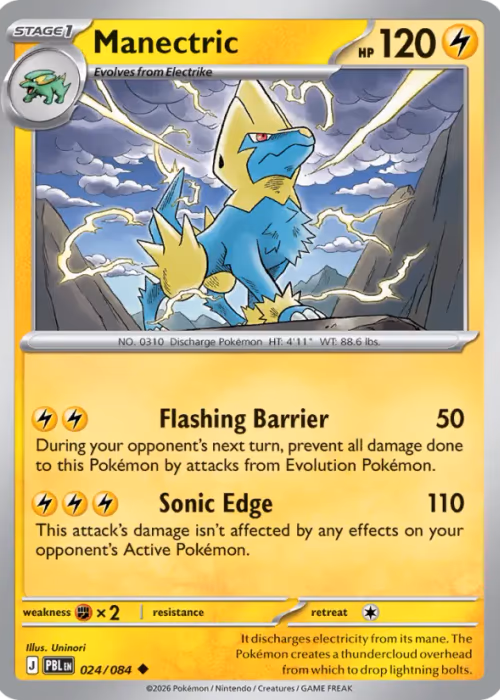 Manectric — Pitch Black #24