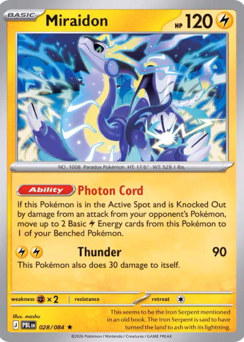 Miraidon — Pitch Black #28