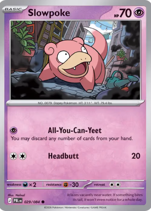 Slowpoke — Pitch Black #29