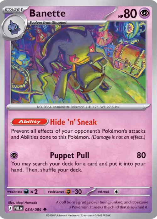 Banette — Pitch Black #34