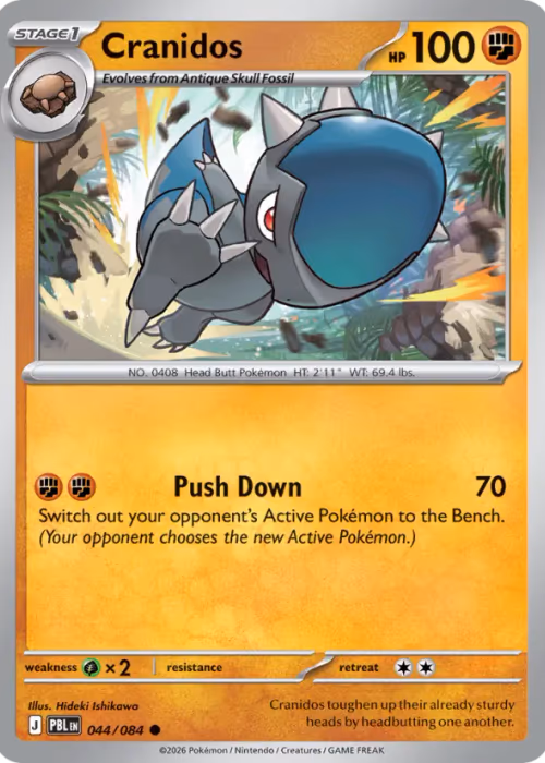 Cranidos — Pitch Black #44
