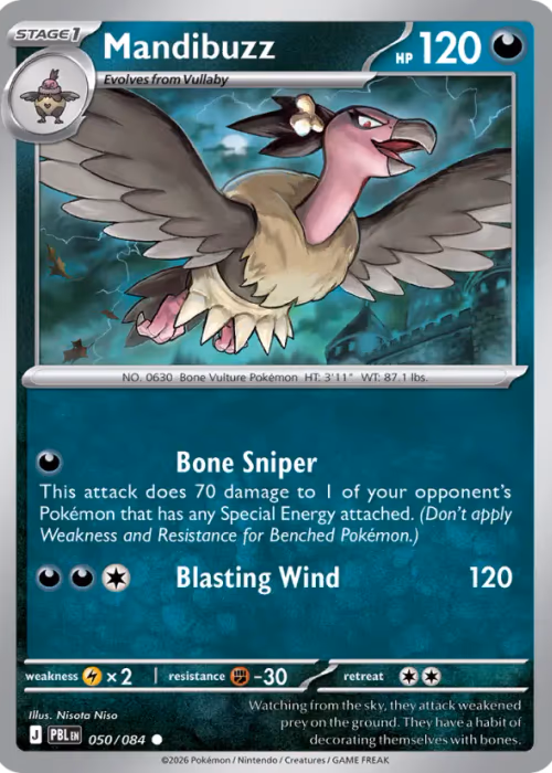 Mandibuzz — Pitch Black #50