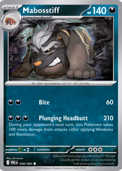 Mabosstiff — Pitch Black #58