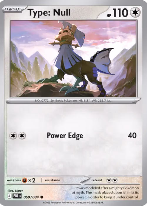 Type: Null — Pitch Black #69