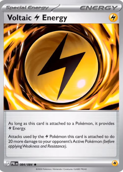Voltaic Lightning Energy — Pitch Black #84