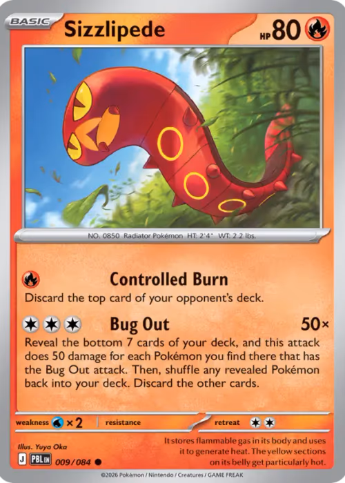 Sizzlipede — Pitch Black #9