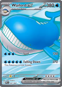 Wailord ex — Pitch Black #97