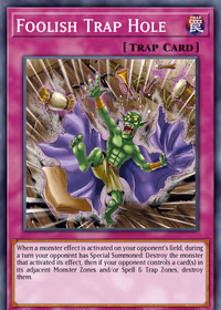 Foolish Trap Hole — Chaos Origins #EN077