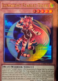 Lunalight Scarlet Tiger — Legendary Arc-V Decks #ENL13