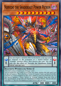 Nervedo the Shadebeast Power Patron — Blazing Dominion #EN011