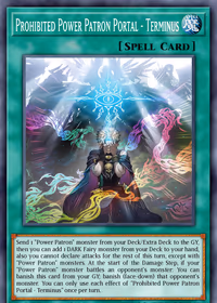 Prohibited Power Patron Portal - Terminus — Blazing Dominion #EN056