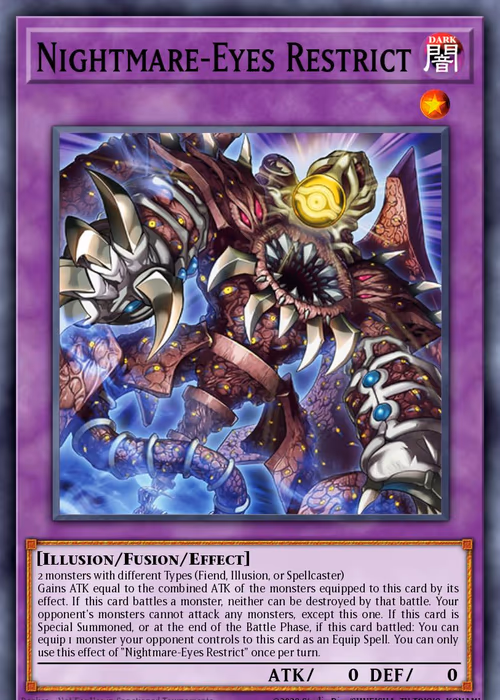 Nightmare-Eyes Restrict — Magnificent Monsters #EN122