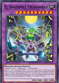 El Shaddoll Meshahrail — Battles of Legend: Glorious Gallery #EN022
