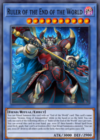 Ruler of the End of the World — Magnificent Monsters #EN121