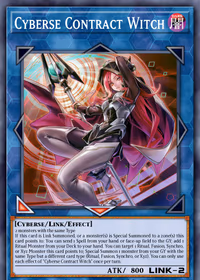 Cyberse Contract Witch — Magnificent Monsters #EN018