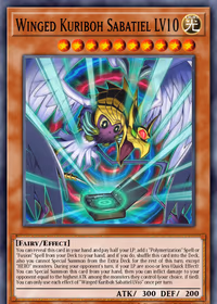Winged Kuriboh Sabatiel LV10 — Magnificent Monsters #EN006