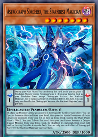 Astrograph Sorcerer, the Starfrost Magician — Magnificent Monsters #EN015