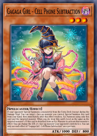 Gagaga Girl - Cell Phone Subtraction — Magnificent Monsters #EN012