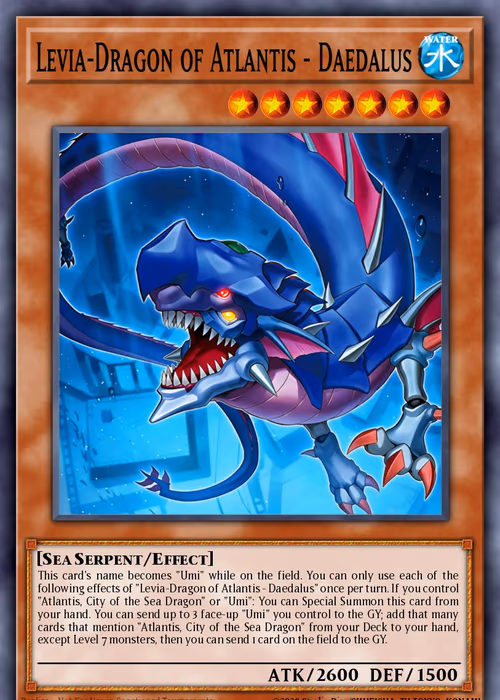 Levia-Dragon of Atlantis - Daedalus — Beyond the Brave #EN013