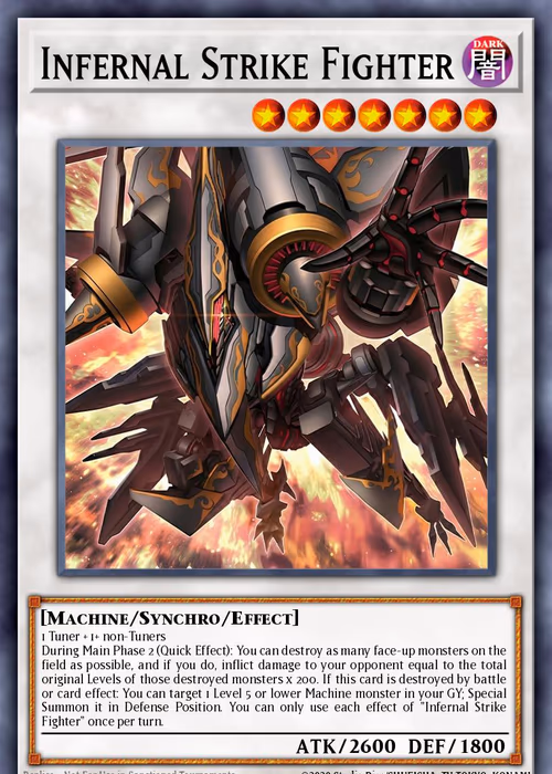 Infernal Strike Fighter — Magnificent Monsters #EN123