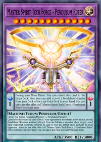 Master Spirit Tech Force - Pendulum Ruler