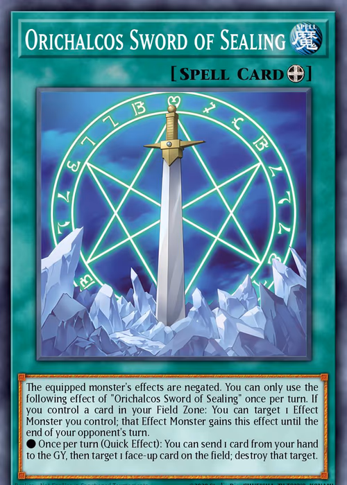 Orichalcos Sword of Sealing — Magnificent Monsters #EN022