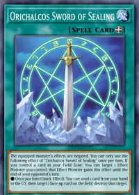 Orichalcos Sword of Sealing