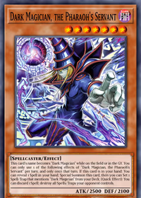 Dark Magician, the Pharaoh's Servant — Magnificent Monsters #EN001