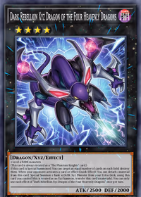 Dark Rebellion Xyz Dragon of the Four Heavenly Dragons