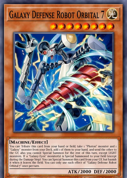Galaxy Defense Robot Orbital 7 — Magnificent Maestros #EN012